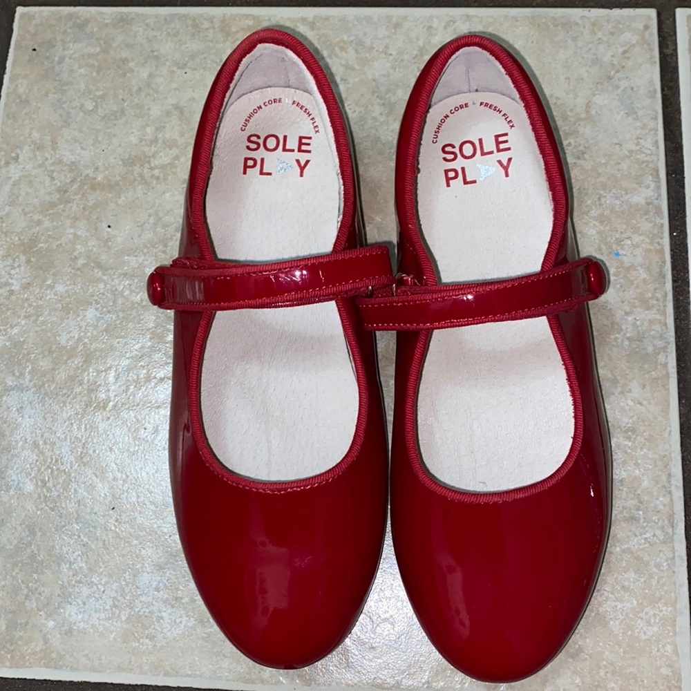 Red shoes for girls